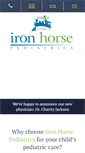 Mobile Screenshot of ironhorsepeds.com